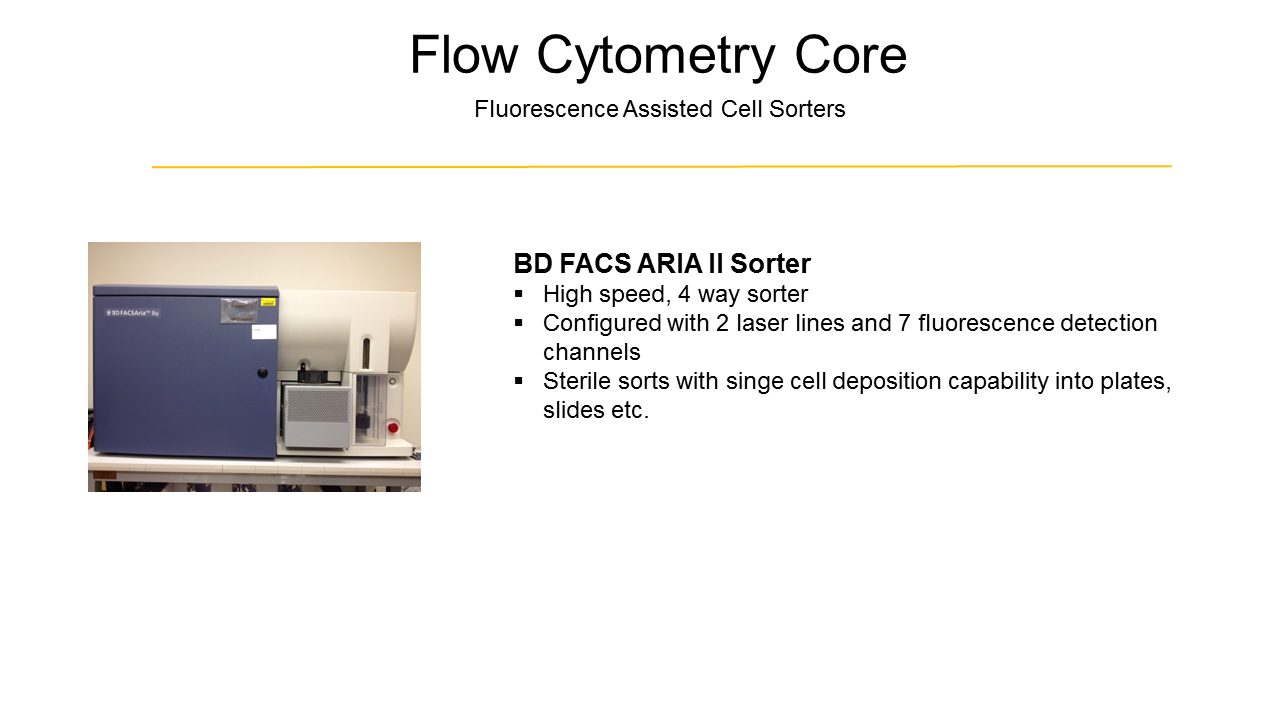 Flow Cytometry Core - Burnett School of Biomedical Sciences