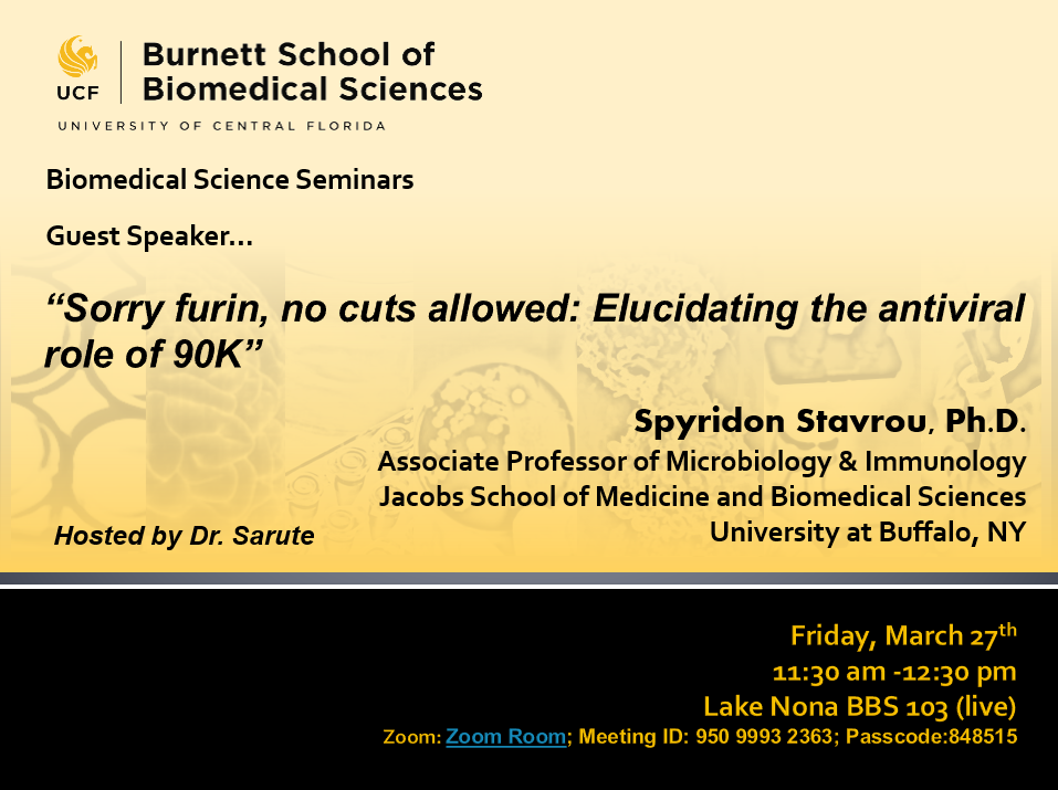 BSBS Seminar Announcement