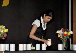send-off ceremony candle lighting 2012