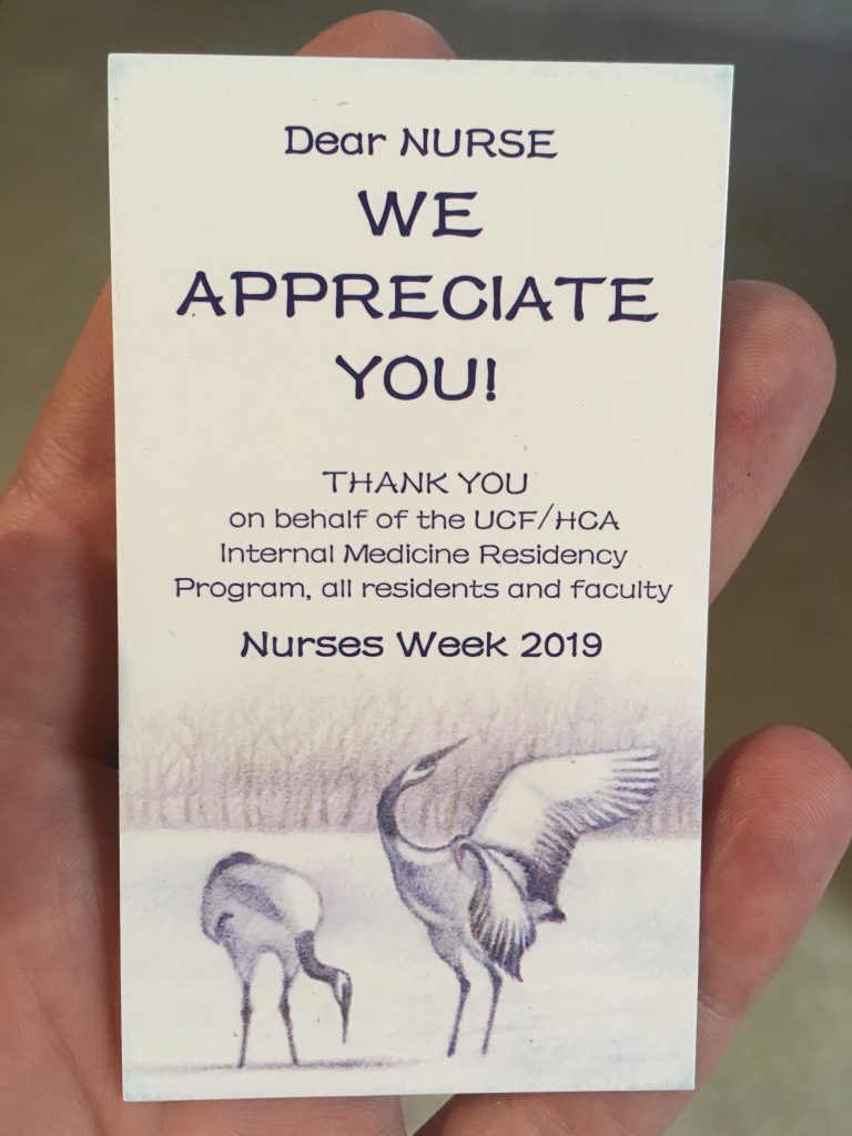 What To Write In A Nurse Appreciation Card