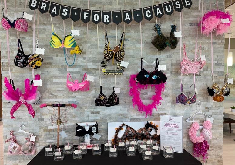 Bras for the Cause fundraiser gets underway