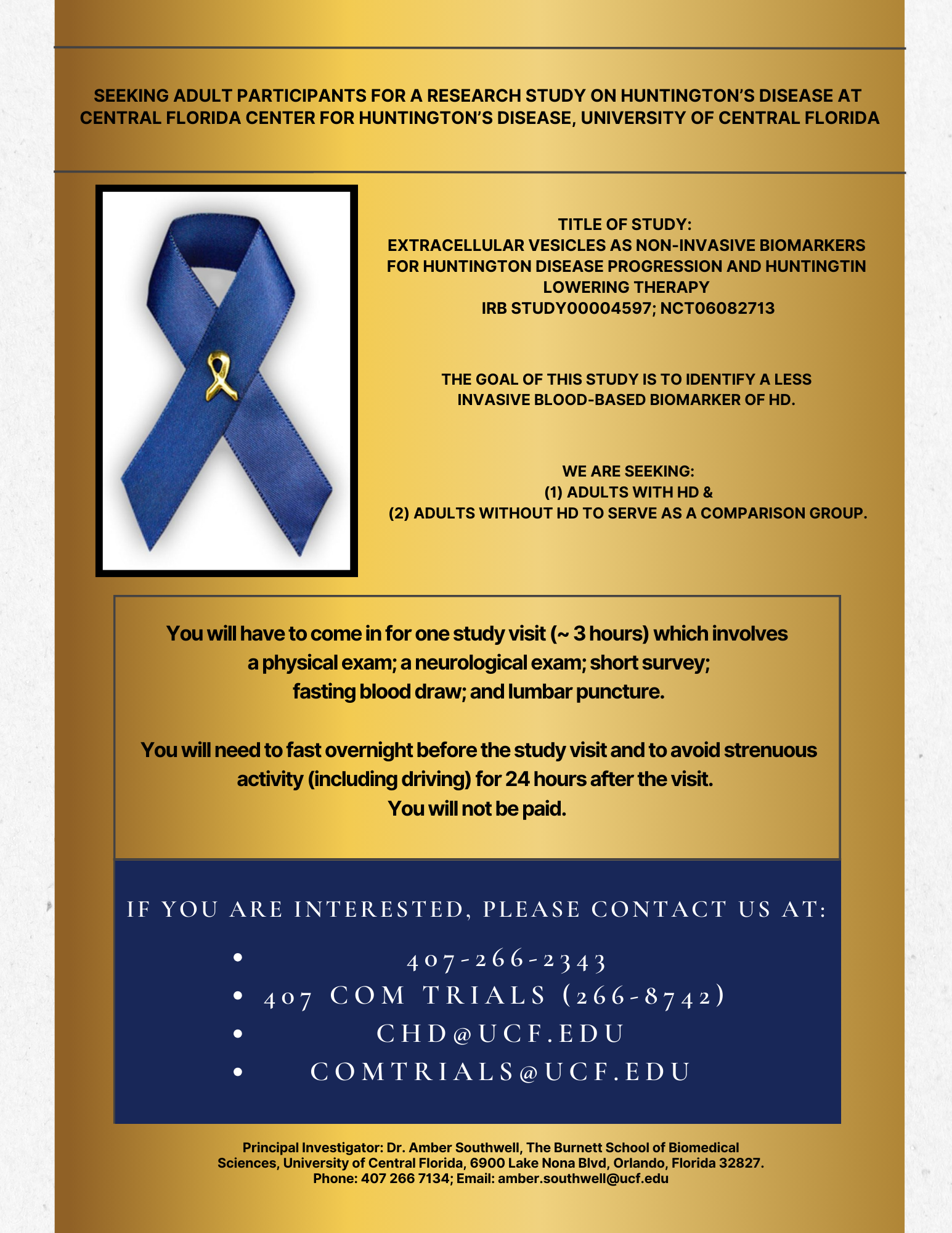 Volunteer for Clinical Research College of Medicine