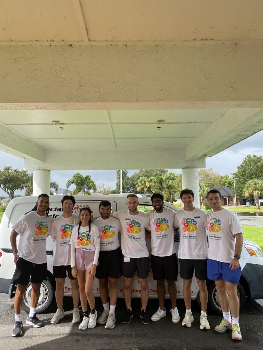 Primary Care Scholars traveling to a Special Olympics event in October 2025.