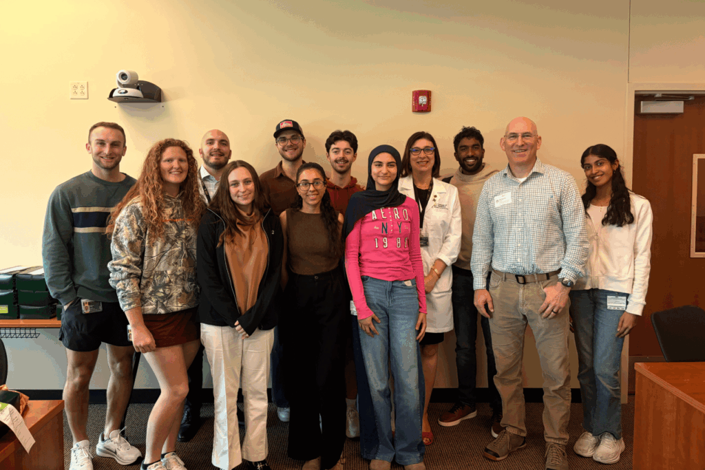 PCP Scholars learned from PCP Mentor Dr. Hardy about Pediatrics and Underserved Care.