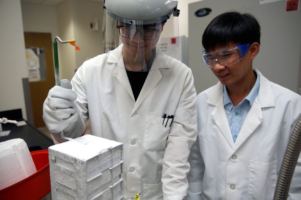 A faculty oversees a student.